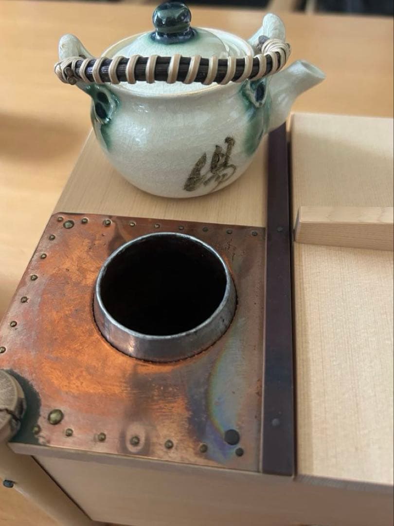 湯豆腐セット　たる源　京都　湯豆腐桶