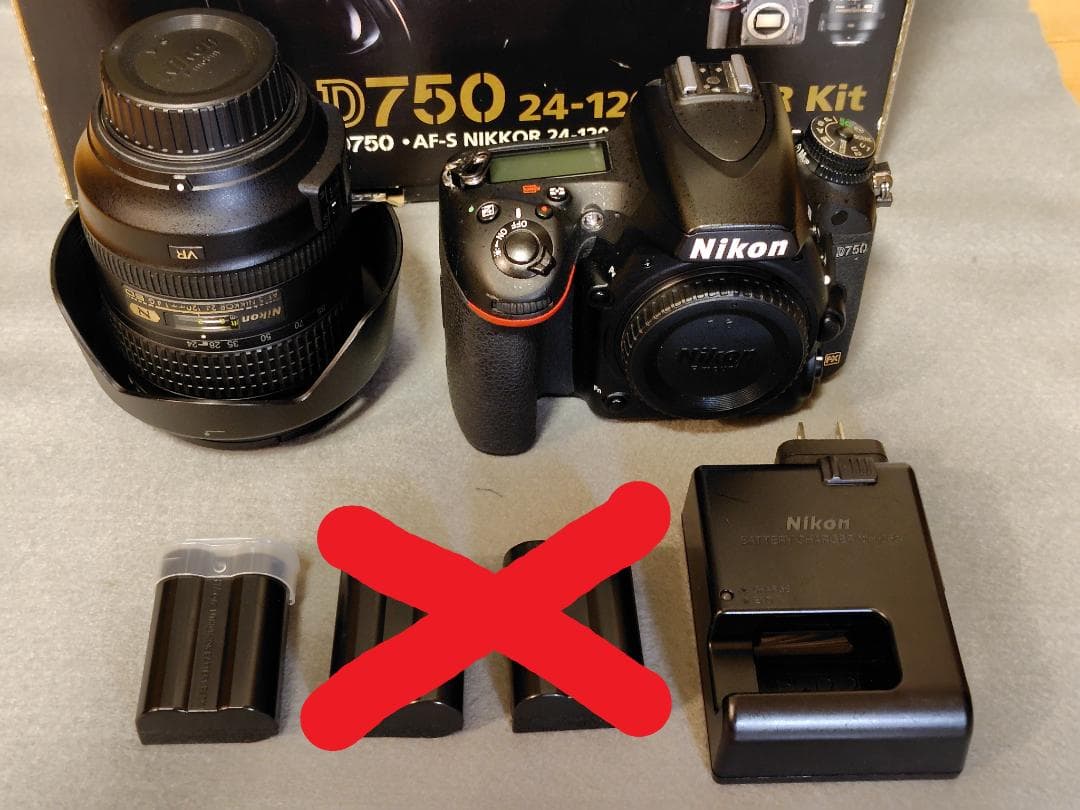 Nikon D750 24-120mm 4G VR レンズキット