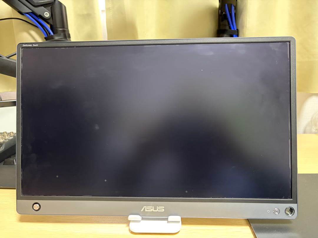 【明日15時までに発送】タッチパネル★バッテリー内蔵★ASUSモバイルモニター