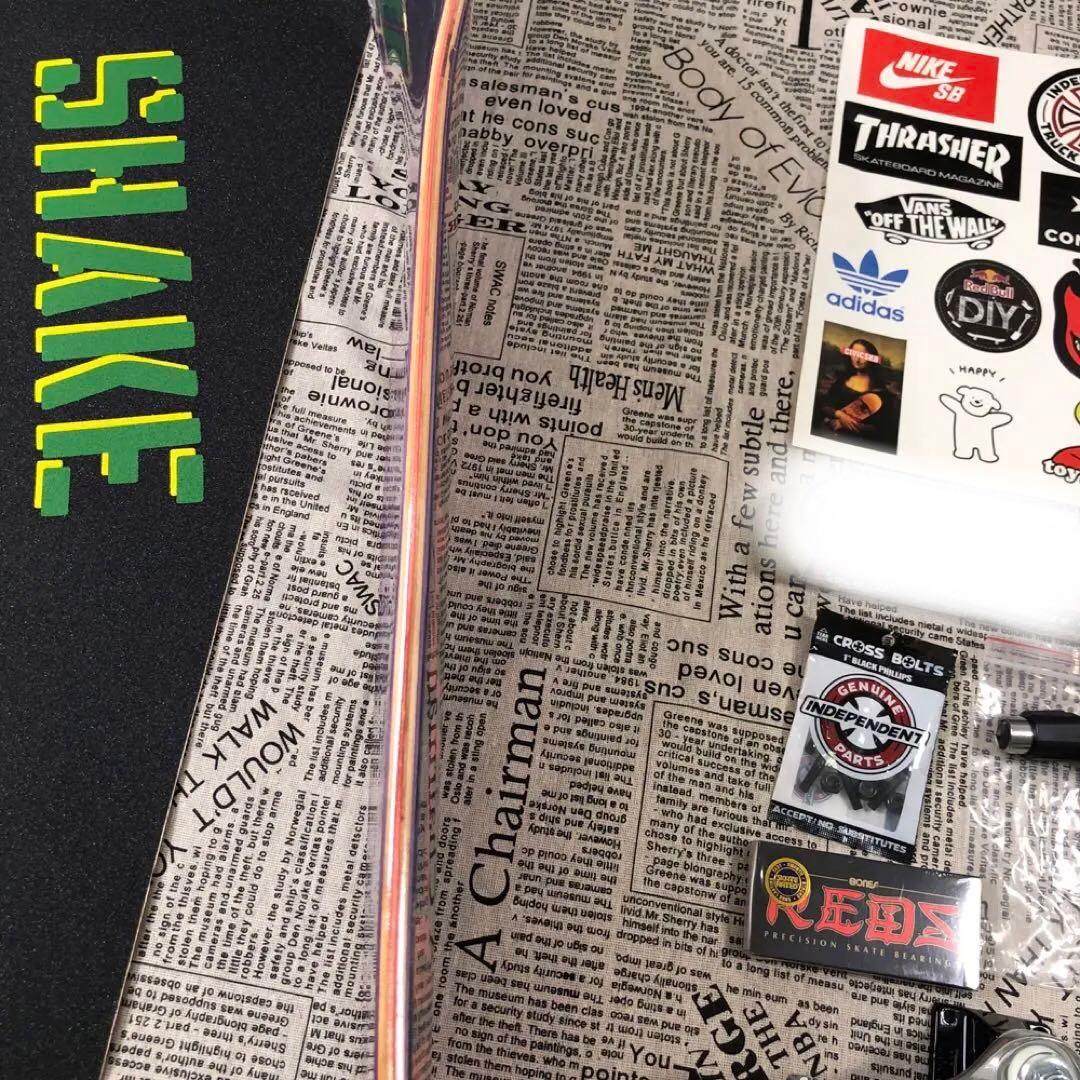 BAKER スケボー デッキデッキ セット 8.0