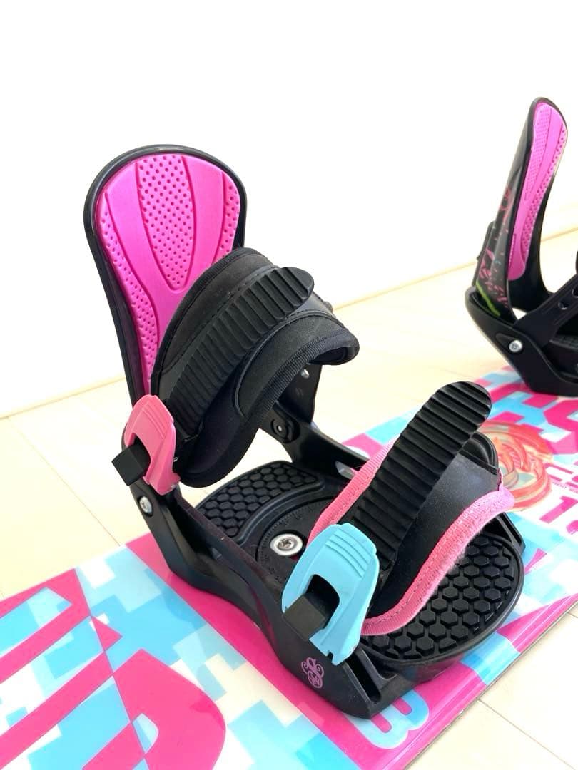 スノーボード ビンディングセット118センチ