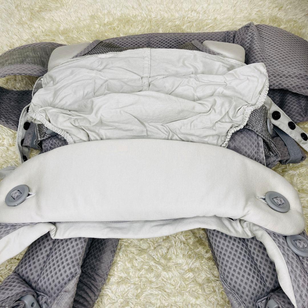 【美品】NUNA ヌナ cudl カドル メッシュグレー 抱っこ紐