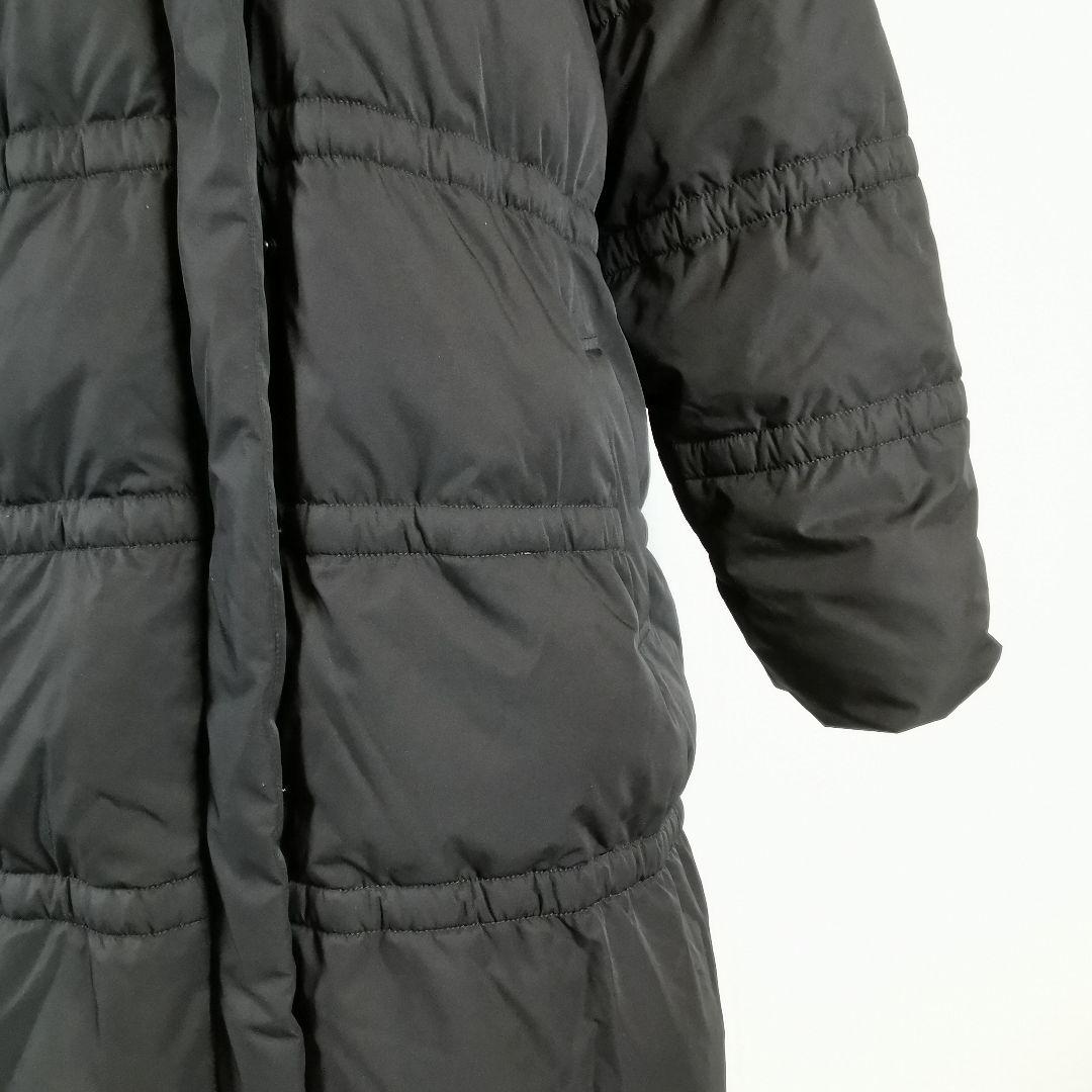 極美品 タグ付き フォックスファービッグシルエットダウンコート D791