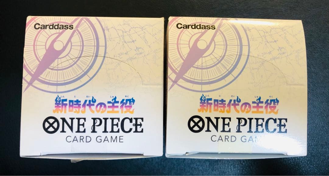 ワンピースカードゲーム 新時代の主役 テープカット 2BOX