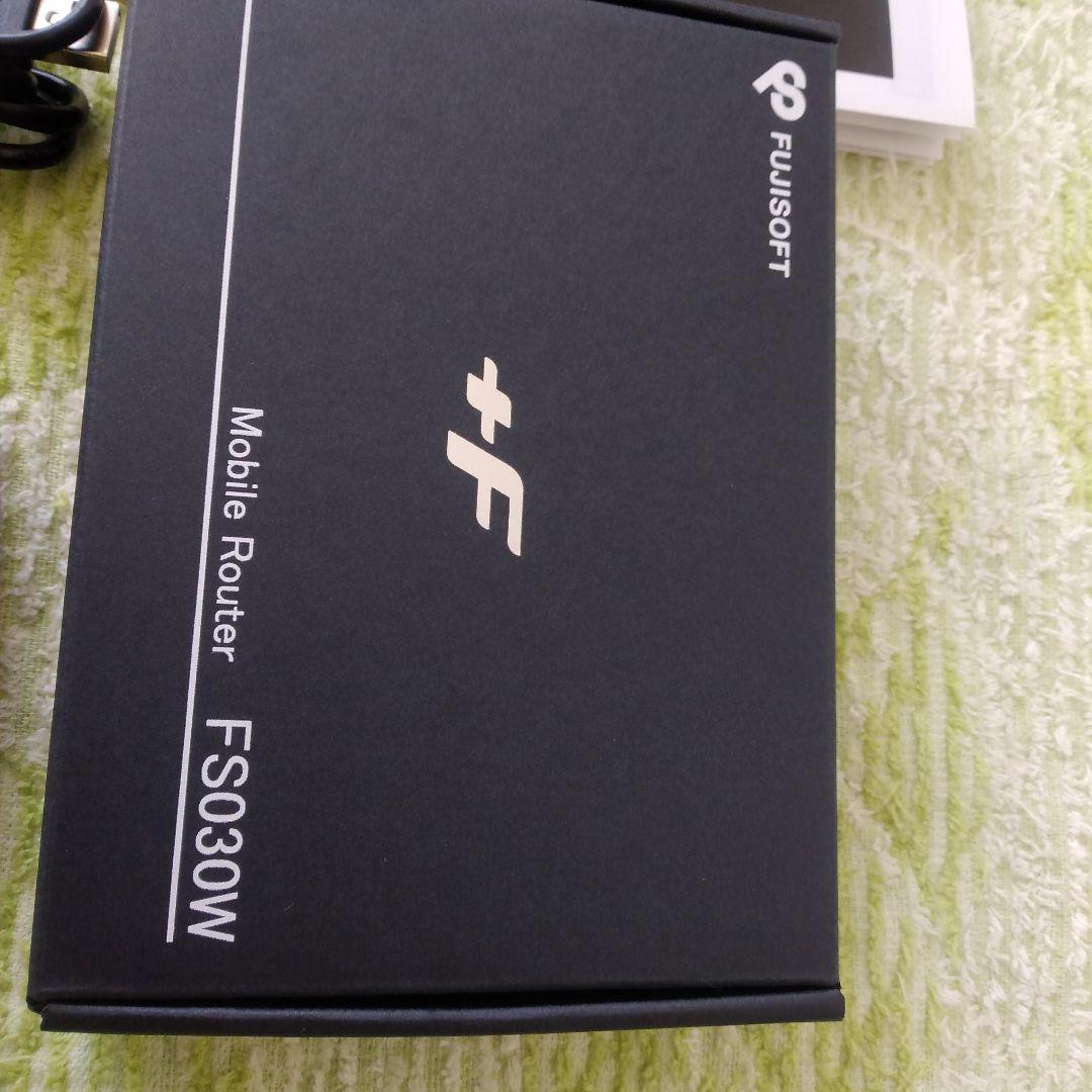 【保証書付】FUJISOFT FS030W モバイルルーター