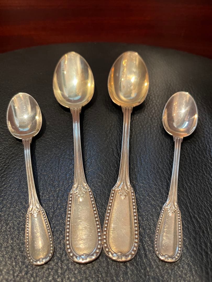 ピュイフォルカ　スターリングシルバー　スプーン　セット　純銀製　アンティーク