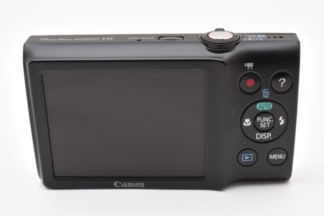 【極美品】Canon PowerShot A2300IS ブラック　ほぼ新品！