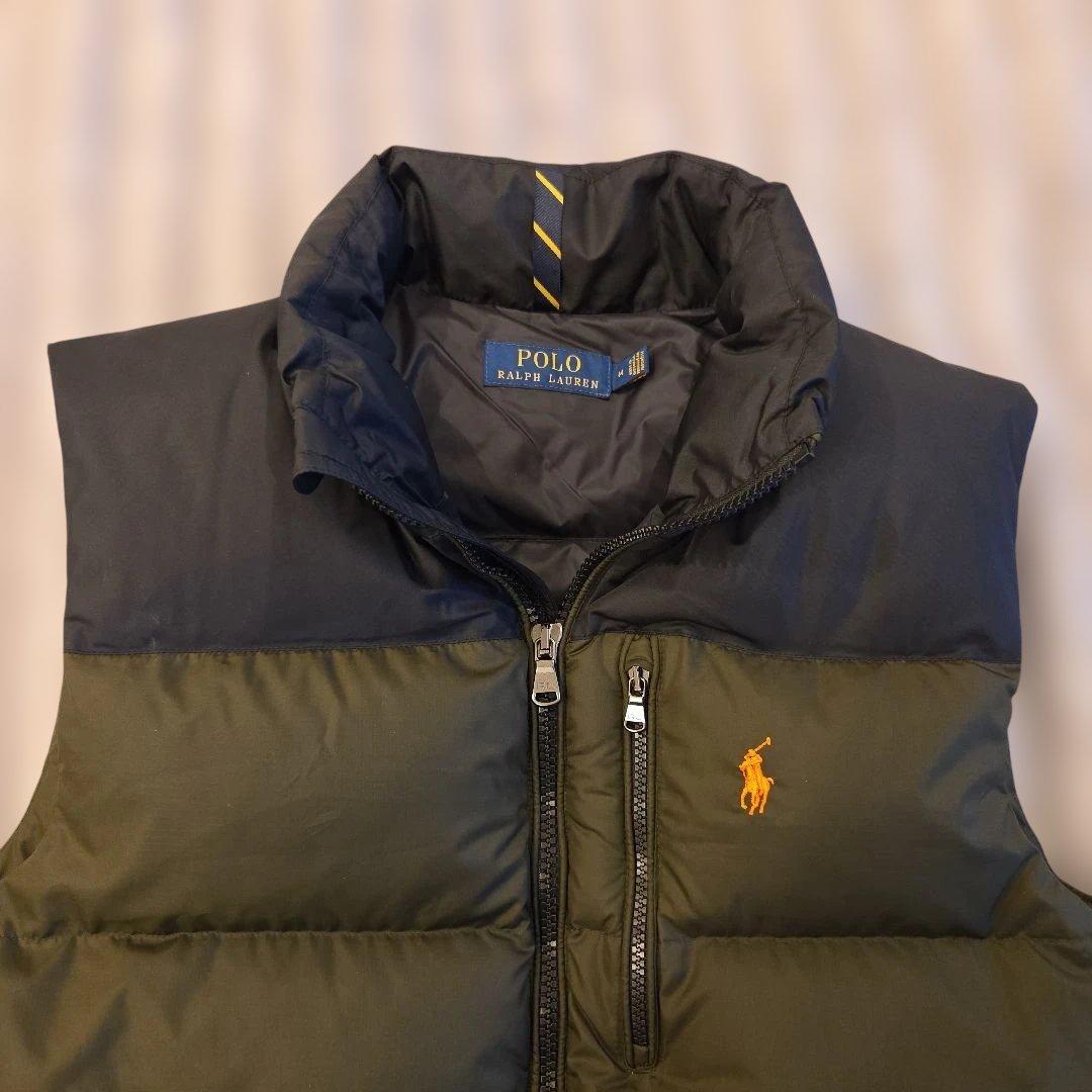 POLO RALPH LAUREN ダウンベスト　ポニー刺繍　Mサイズ