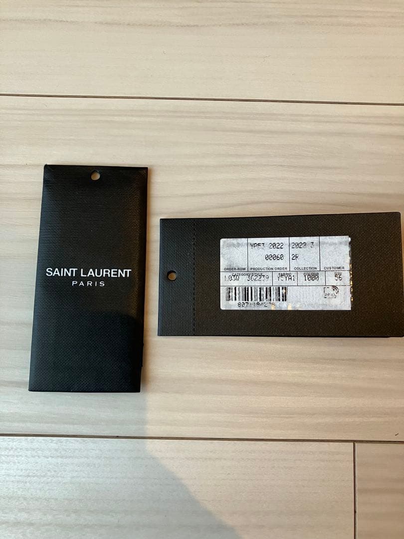 超美品 SAINT LAURENTサンローラン キース レザージャケット 56