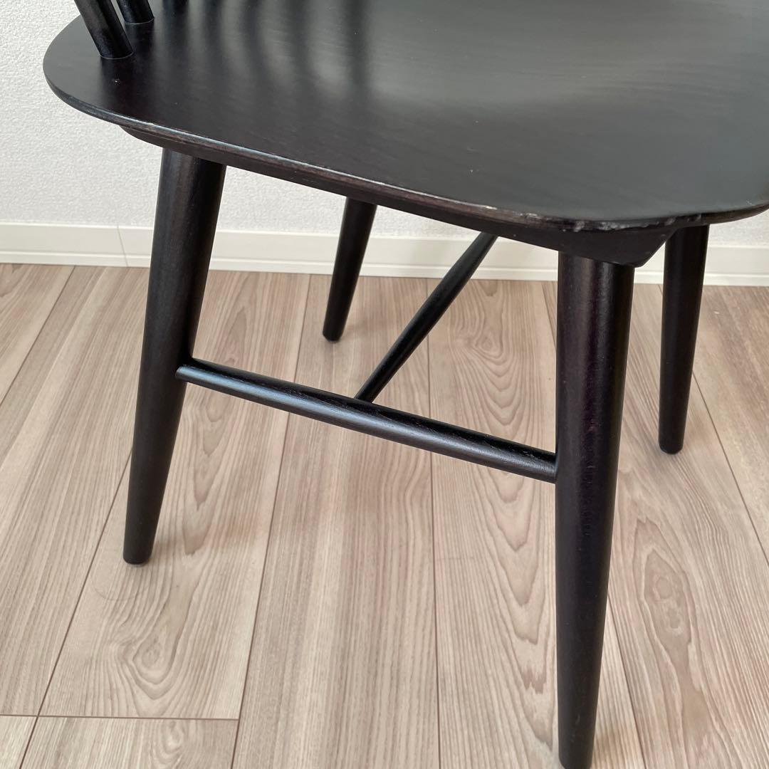 TON アイロニカチェア ブラック 2脚