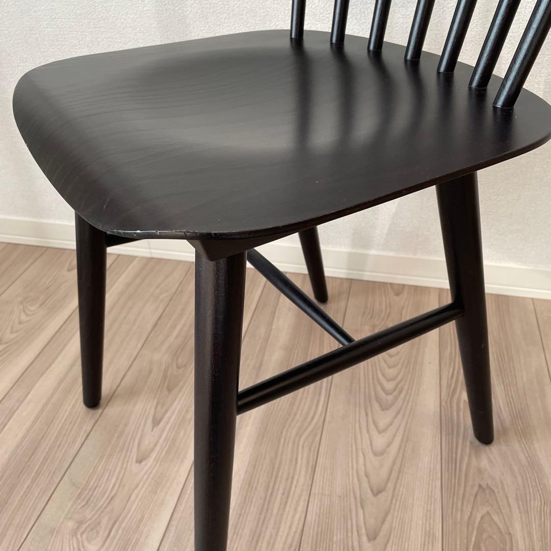 TON アイロニカチェア ブラック 2脚