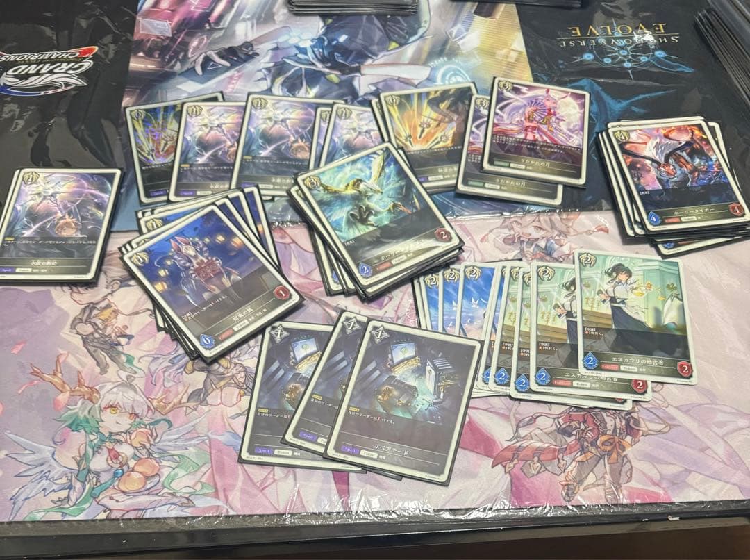 の*む様 シャドウバース エボルヴ ビショップ　デッキパーツ　引退セット　多数