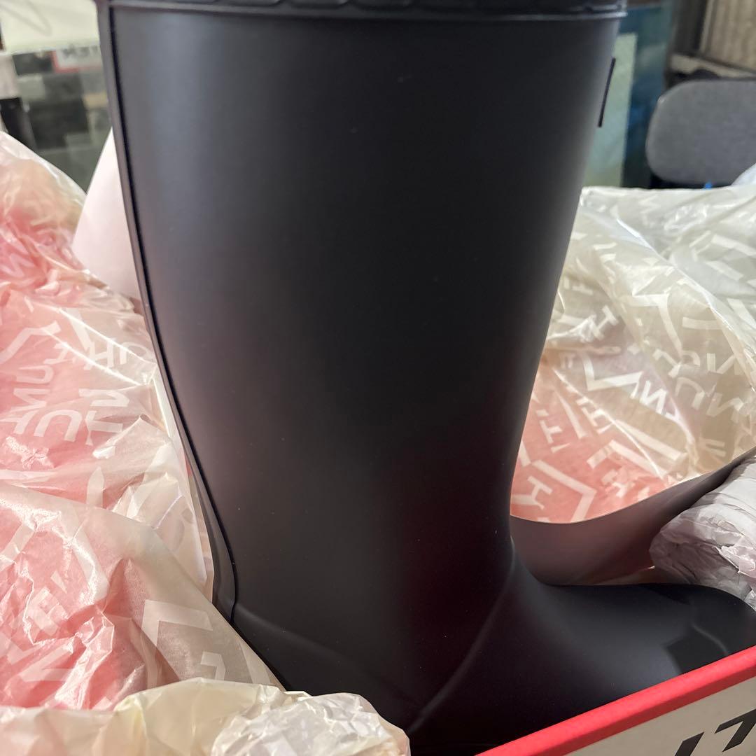 Hunter レインブーツ ブラック