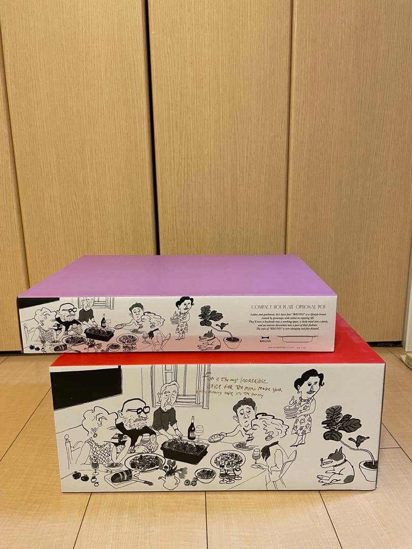 BRUNO ホットプレート たこ焼きプレート・セラミックコート鍋付き