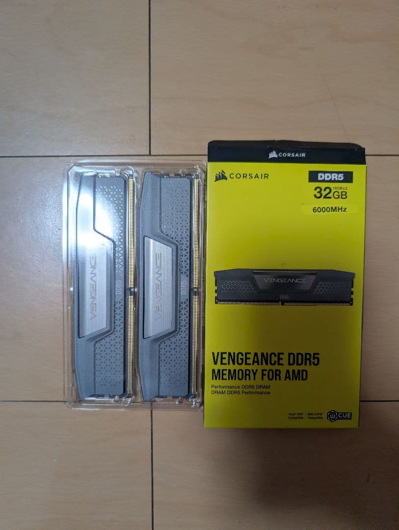メモリー Corsair Vengeance DDR5 32GB 6000MHz