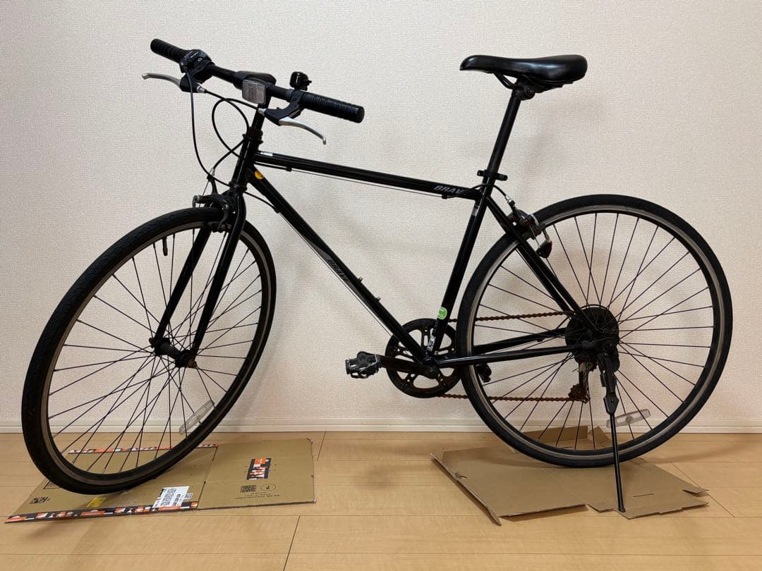 クロスバイク BRAVE 700C 6段変速　引き取り　熊本県