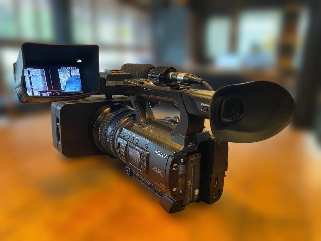 SONY PXW-Z150 ワイコン、マットボックス付き