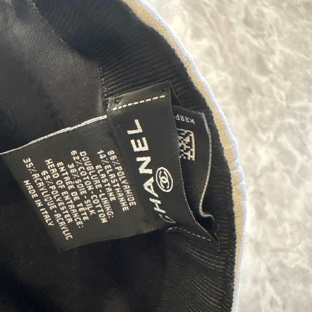 美品　入手困難　超希少　シャネル　CHANEL　キャップ　帽子　2025S