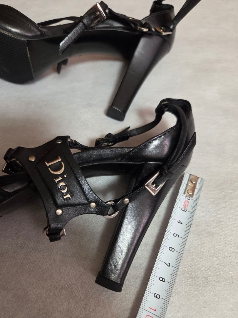 Dior　ディオール　パンプス　黒　37ハーフ