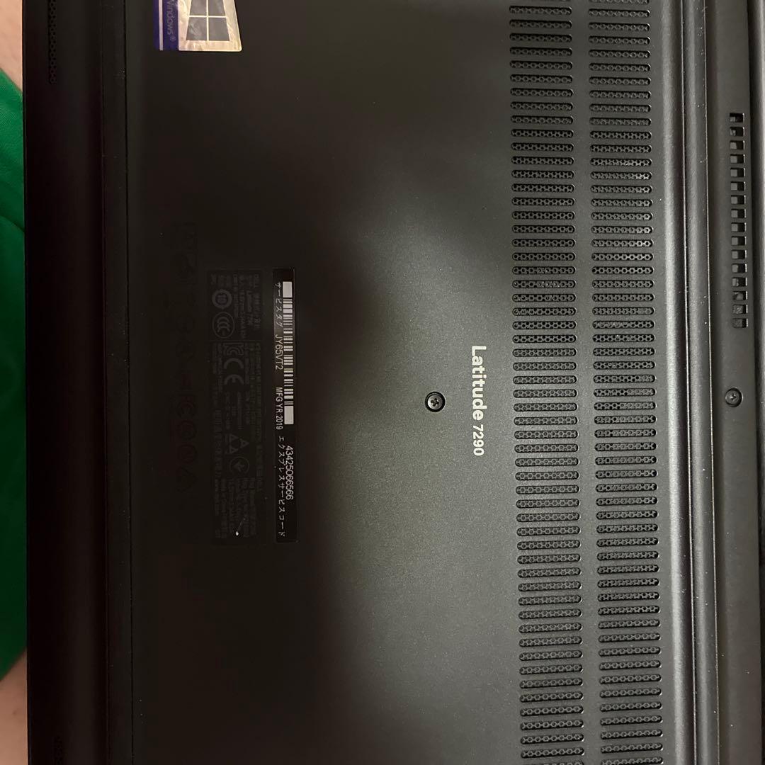 発送が年明けで値下げDell Latitude 7290 bios起動確認済