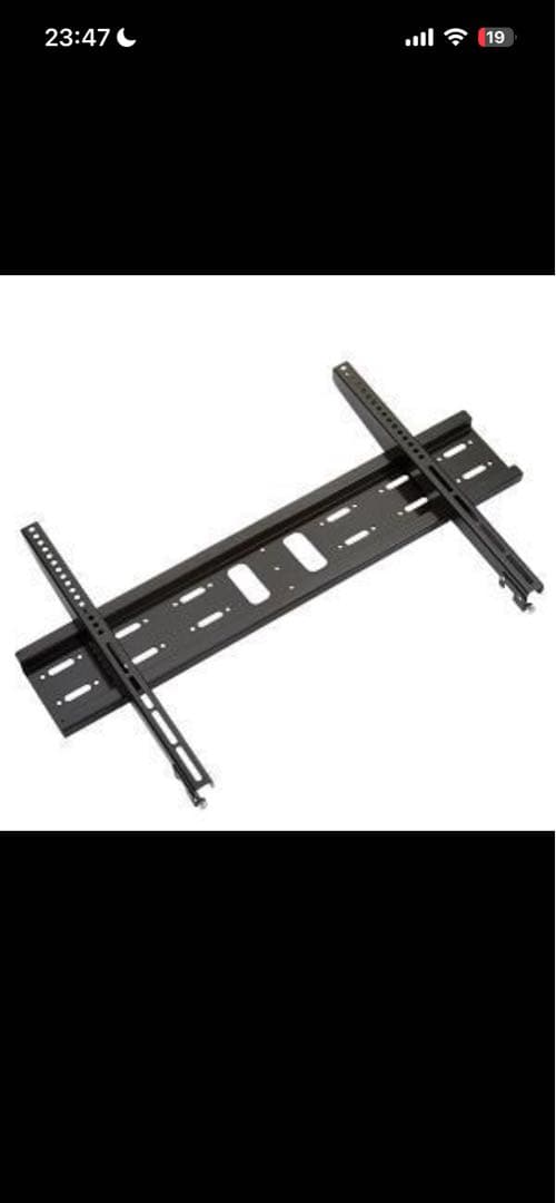 テレビ壁掛け金具 ブラック