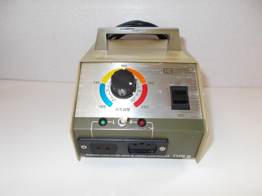 理容　八光コンピュータアイロン　トランス電子温度コントローラー