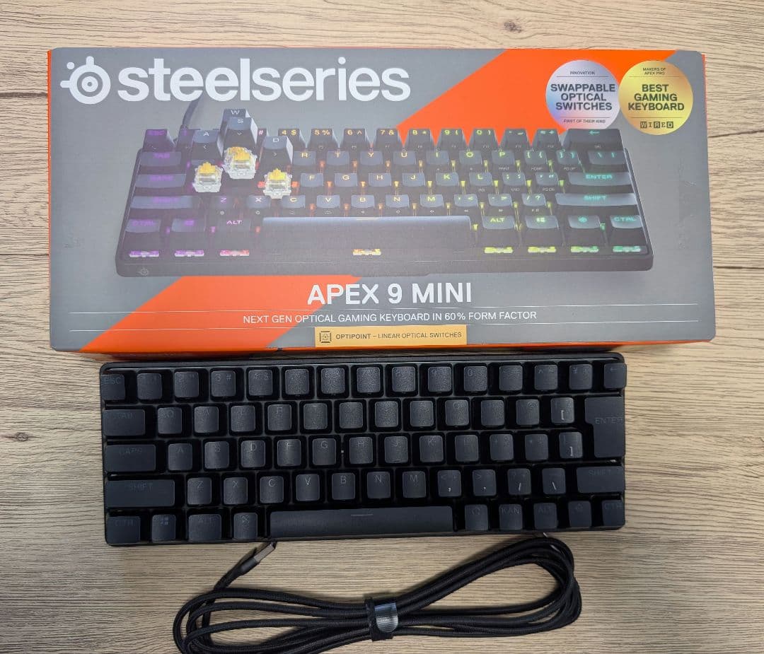 SteelSeries Apex 9 Mini ゲーミングキーボード