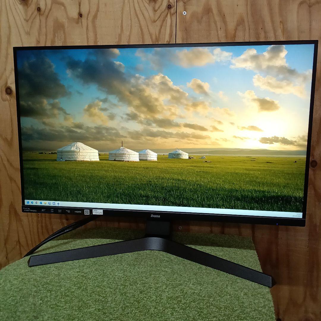 27インチ液晶モニターiiyama ProLite XUB2796QSU-B1㉑