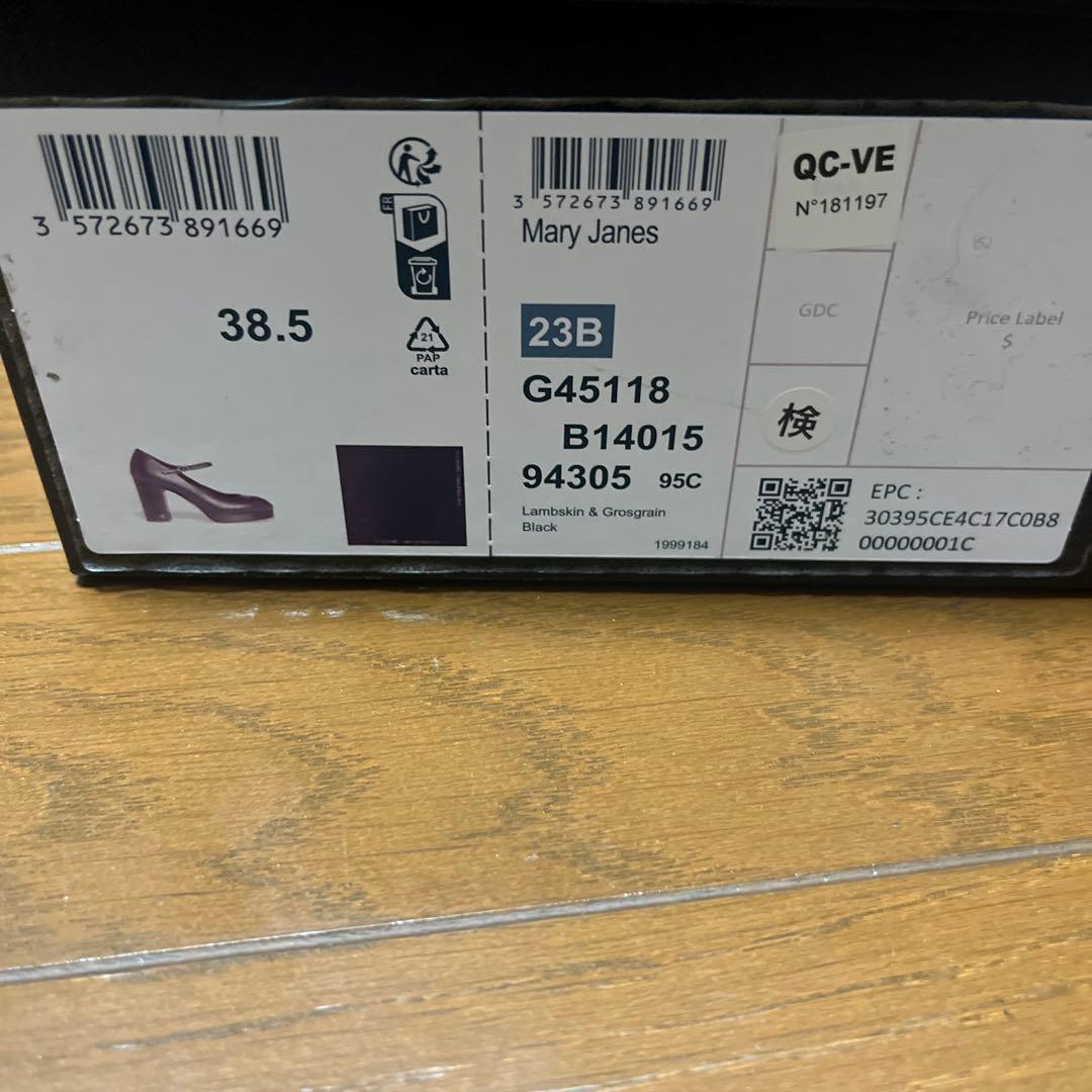 CHANEL メリージェーン　ブラック