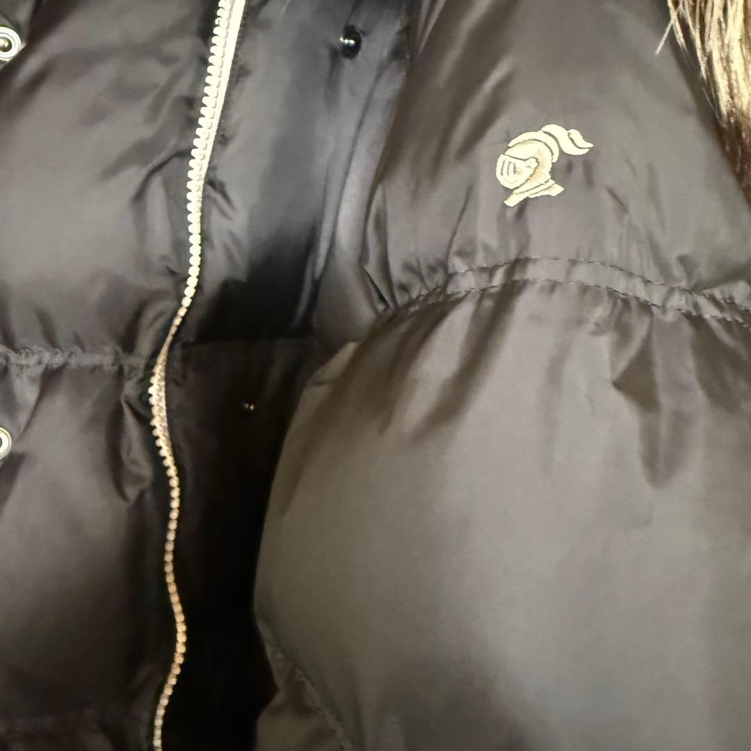 LOVELLESS ラブレス　ダウンコート34サイズ 黒　フォックスファー