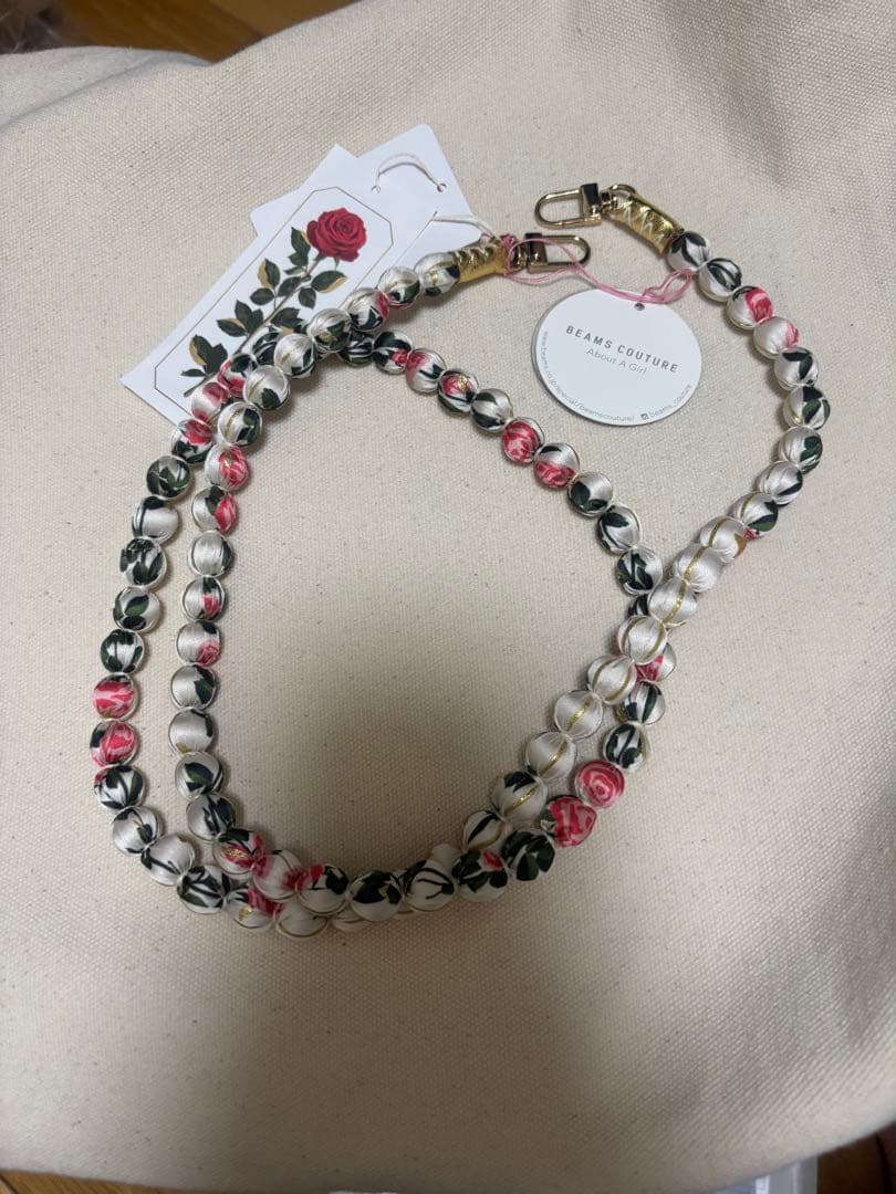 ルルメリー　beams 携帯ストラップ