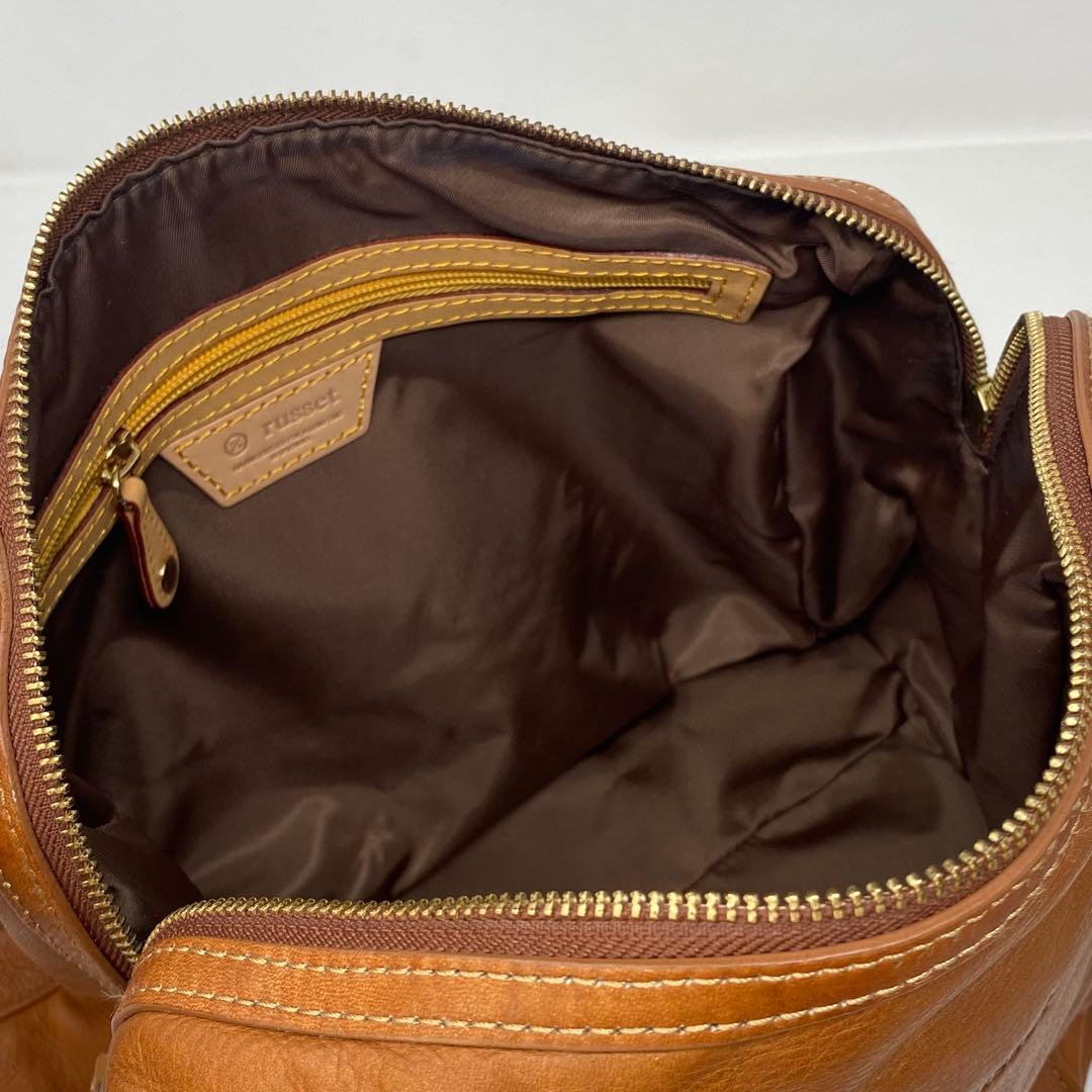 russet ラシット ボストンバッグ レザー 2way ボストン オールレザー