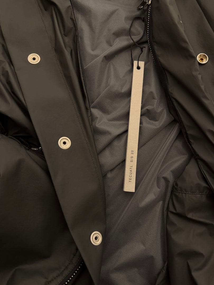 RICK OWENS BAUHAUS CARGOディテールコート