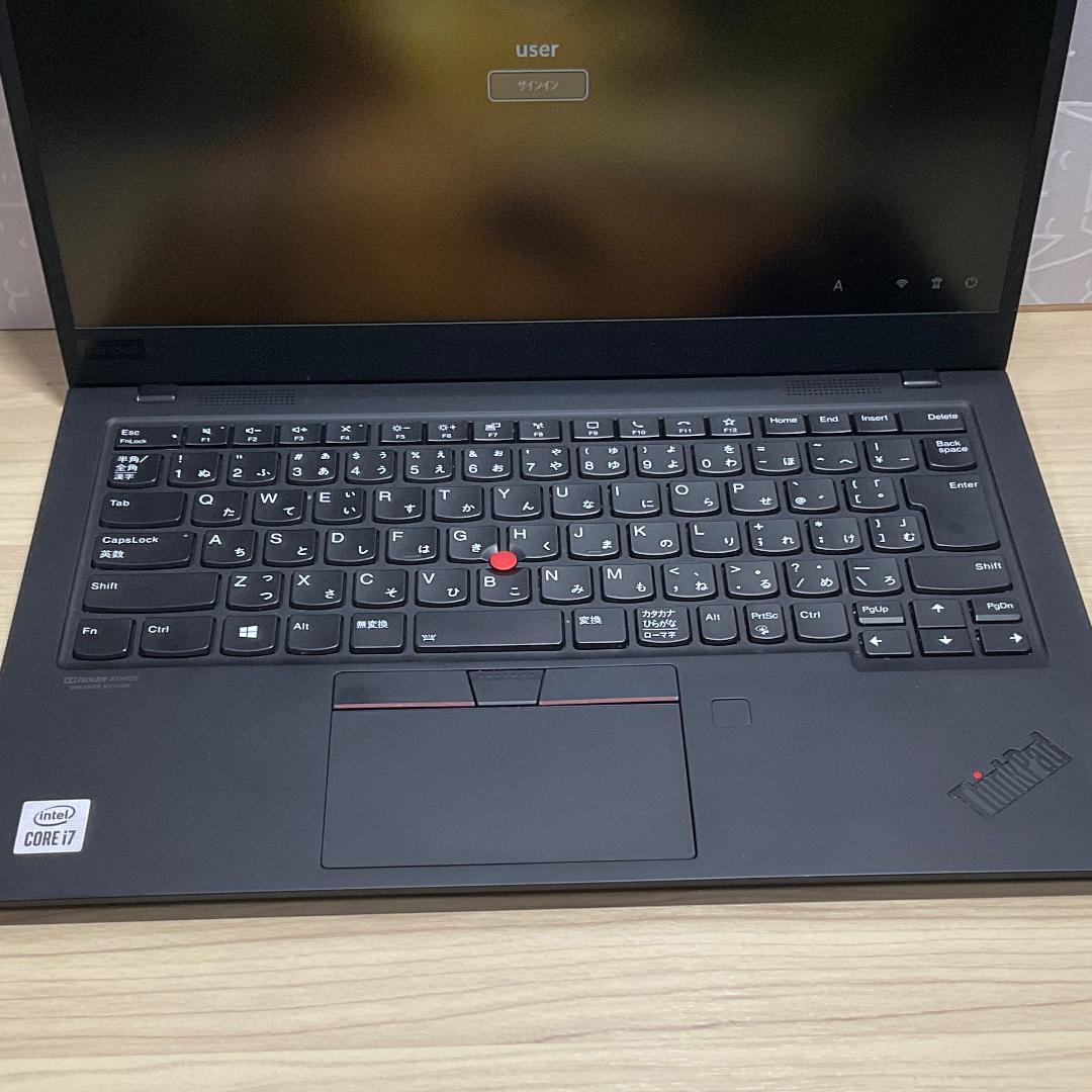 美品・大容量メモリ＞ Thinkpad X1 i7/16G/1000G　高性能