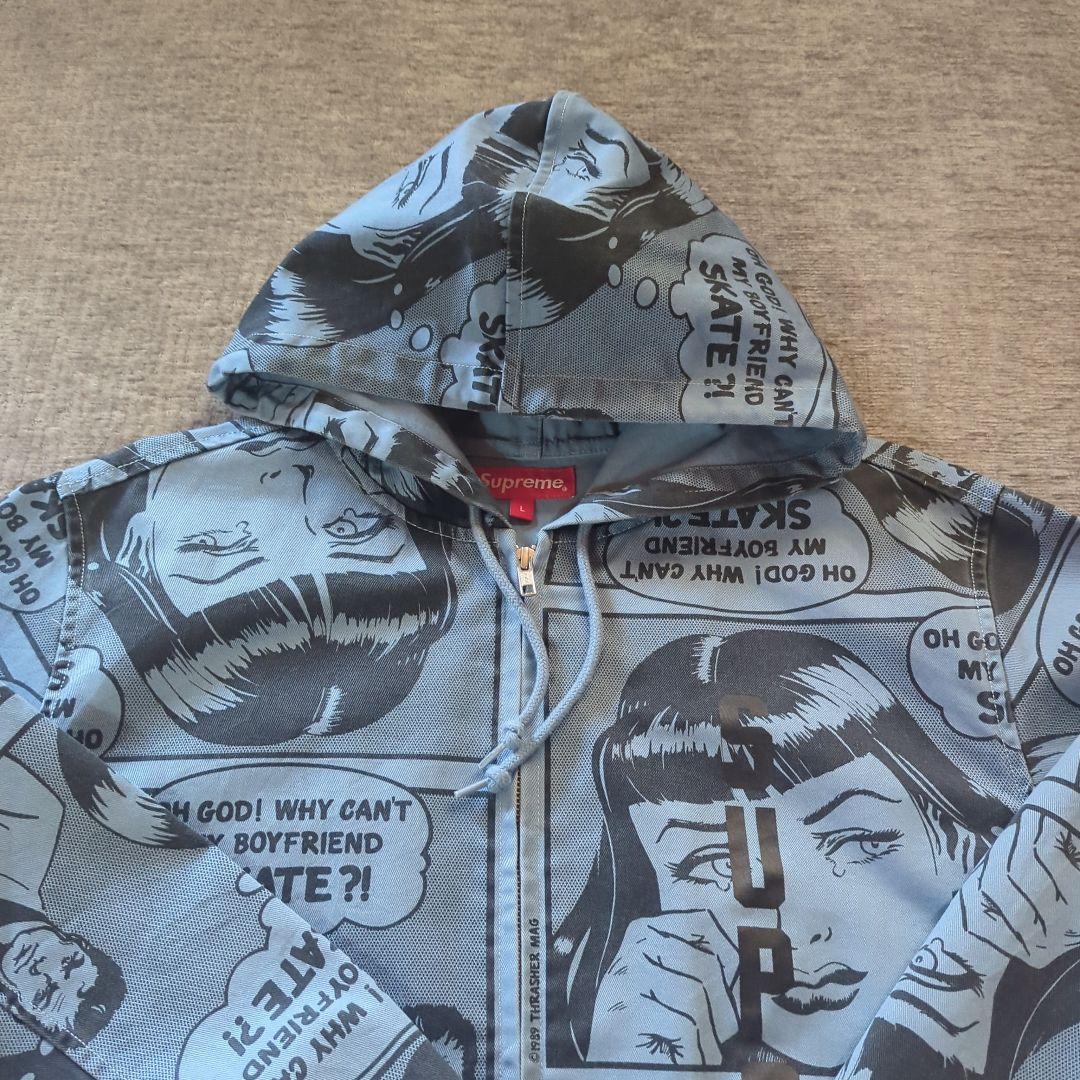 あ*ち様 Supreme×Thrasher ‘Boyfriend Hooded