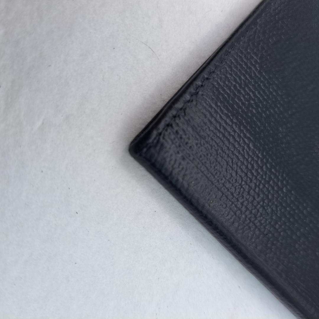 CHANEL　ココボタン　ブラック　カードケース　名刺入れ　二つ折り