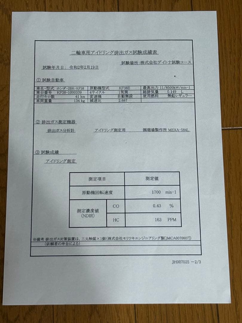 adv150 MORIWAKI マフラー MCA112000/100
