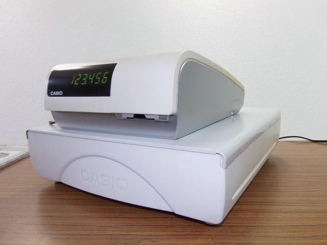 設定無料CASIO TE-300 軽減税率対応 レジスター 10部門250507