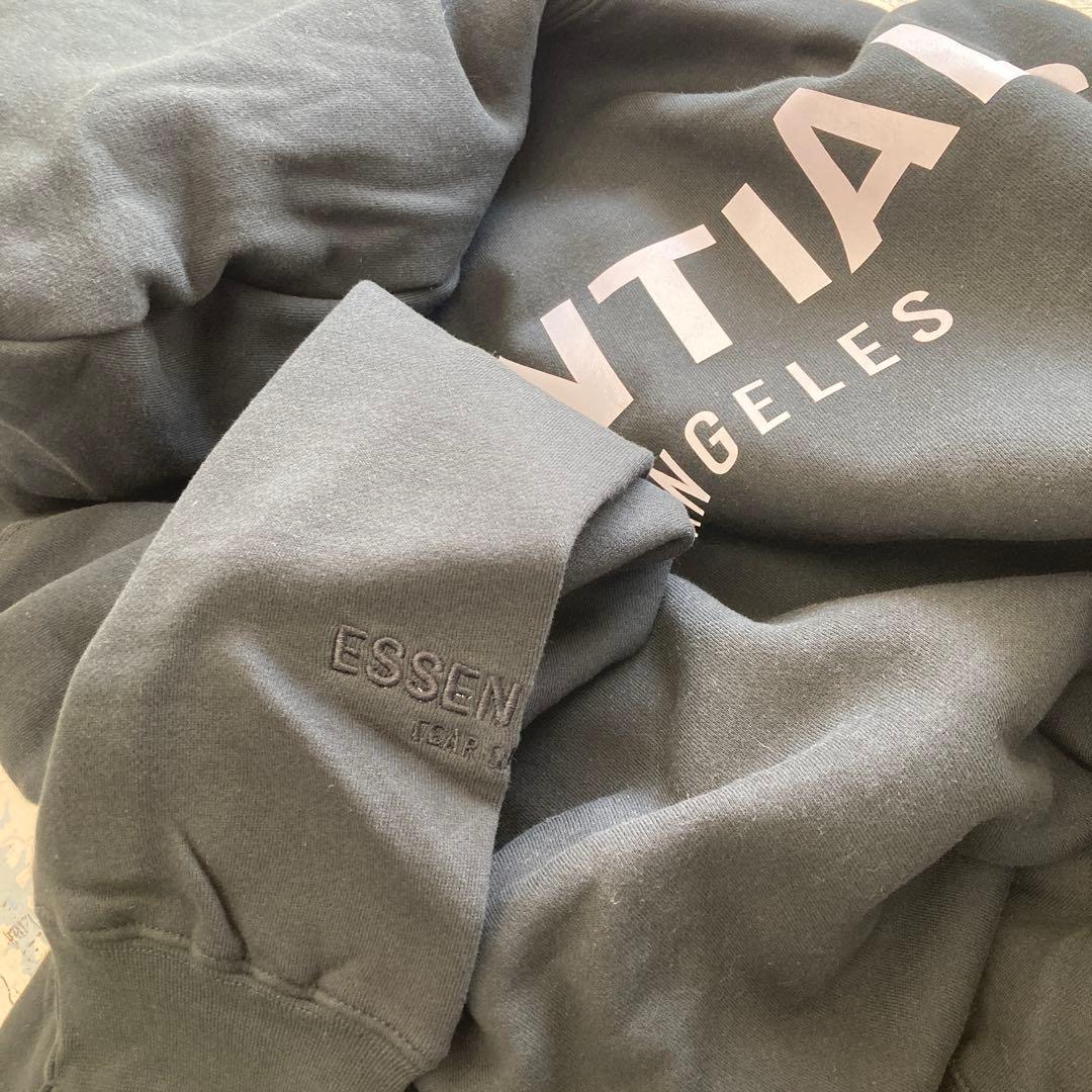 新品未使用　ESSENTIALS ブラック パーカー リフレクター