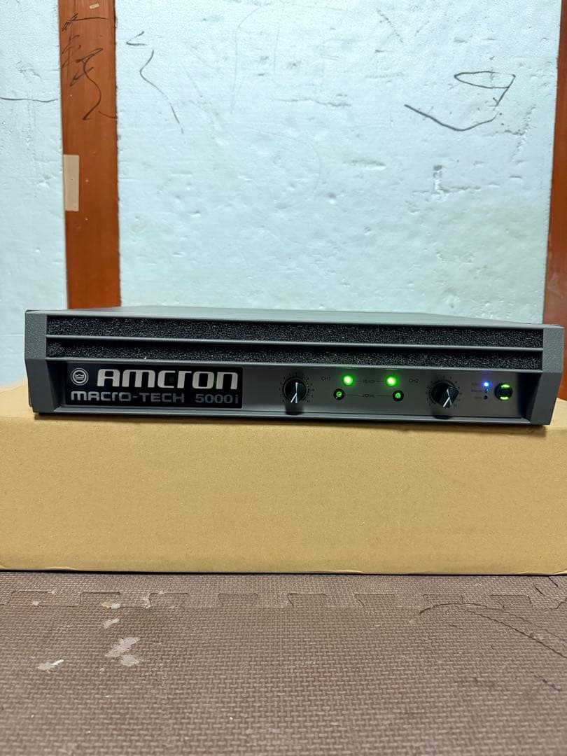 AMCRON MACRO-TECH 5000i パワーアンプ 動作確認済み良い品