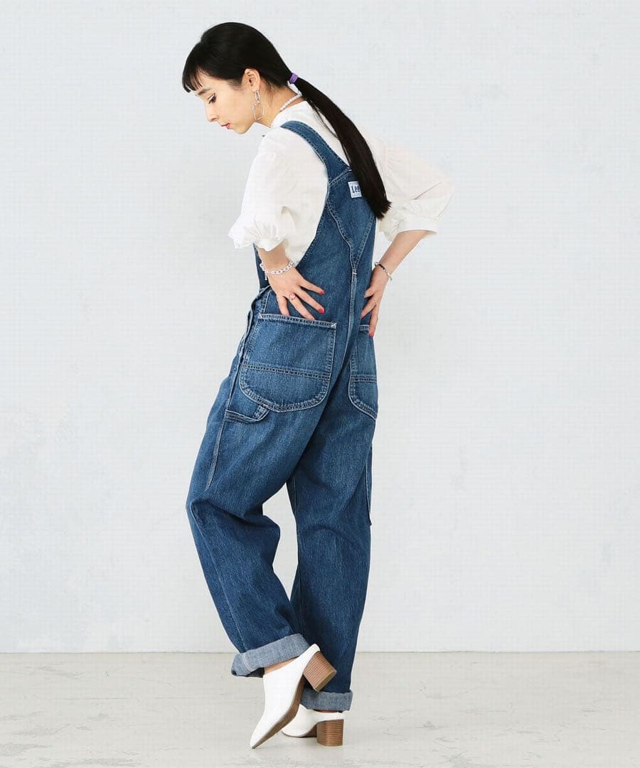 超美品　Lee DUNGAREESオーバーオールパンツ