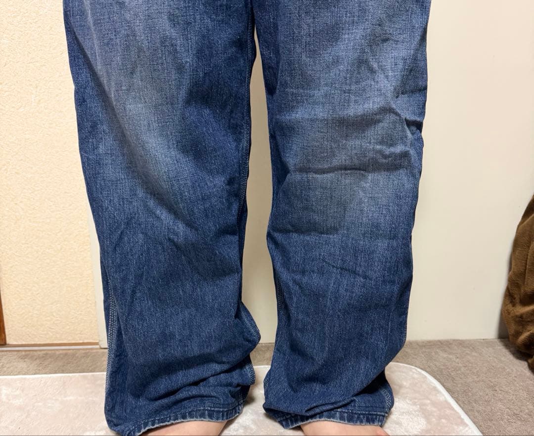 超美品　Lee DUNGAREESオーバーオールパンツ