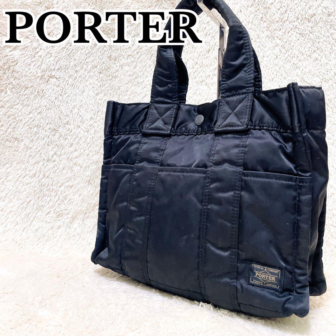 ヘッドポーター タンカー ハンドバッグ ミニトートバッグ ナイロン ブラック