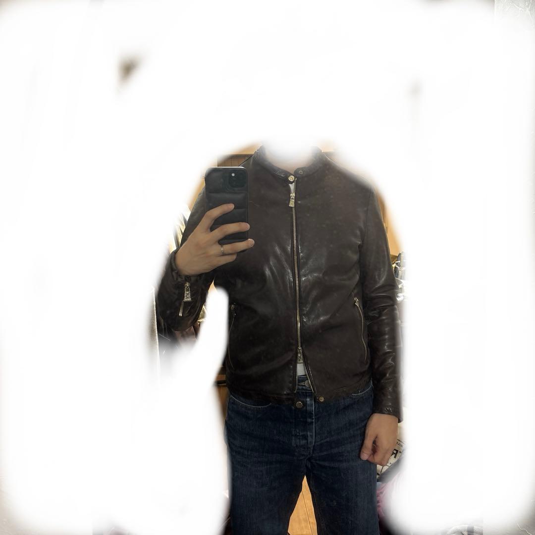 delan デラン　ダークブラウン シングルライダース