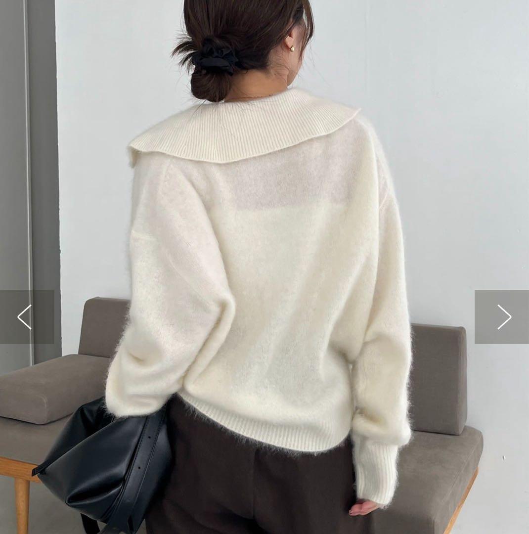 【CAPRICIEUX LE'MAGE】ミンクタッチカーディガン