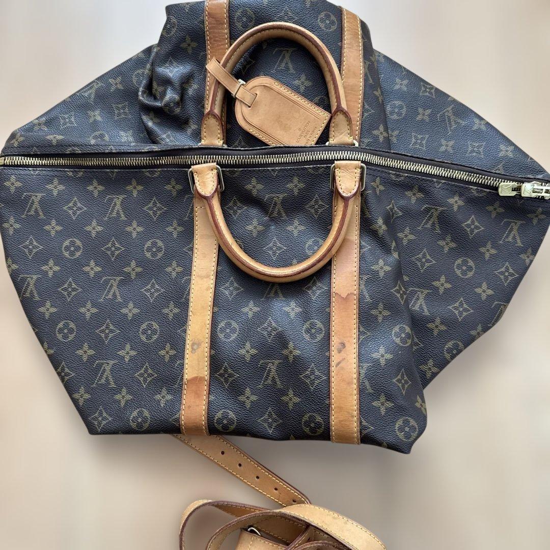Louis Vuitton ボストンバッグ ネイビー モノグラム