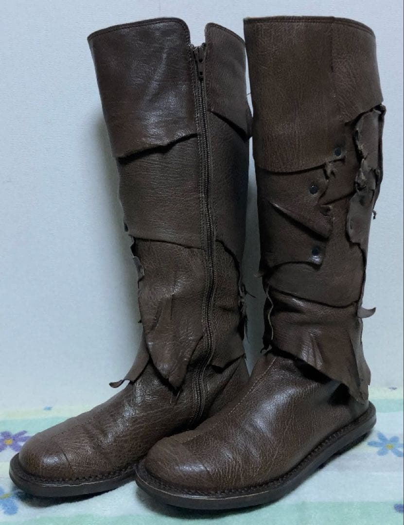 Trippen・トリッペン パッチワークレザーブーツ 極レア　レディース24cm