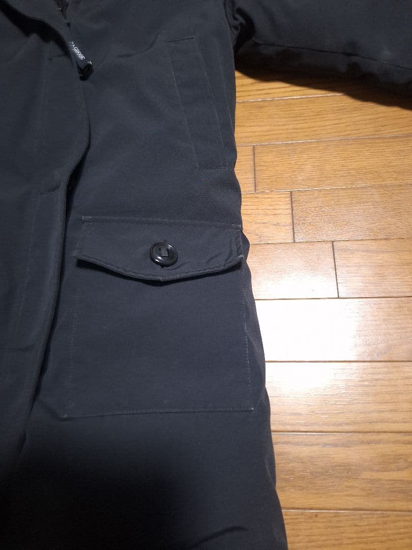 カナダグース　ブロンテ　レディースM　ブラック