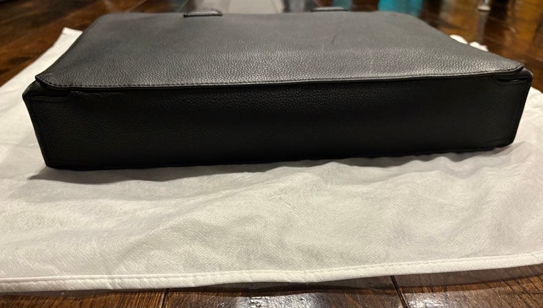 美品　ロエベLOEWEゴヤシンブリーフケース黒 レザー ビジネスバッグ