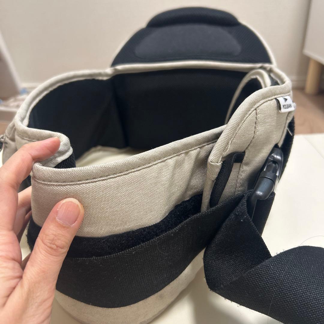 【美品】ポルバンアドバンス　ヒップシート　アイボリー2024年購入